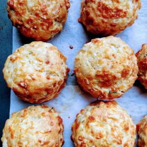 CHEESE, CHILLI, CHIVE SCONES